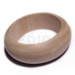 Plain Raw Natural Wooden Bangle