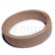 Plain Raw Natural Wooden Bangle