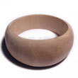 Plain Raw Natural Wooden Bangle