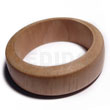 Plain Raw Natural Wooden Bangle