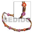Cebu Island 2 Rows Sig-id Wood Wooden Bracelets Philippines Natural Handmade Products