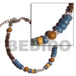 Cebu Island Wood Beads, 4-5mm & Wooden Bracelets Philippines Natural Handmade Products