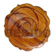 Cebu Island Wood Rose 35mm Pendants Wooden Pendants Philippines Natural Handmade Products